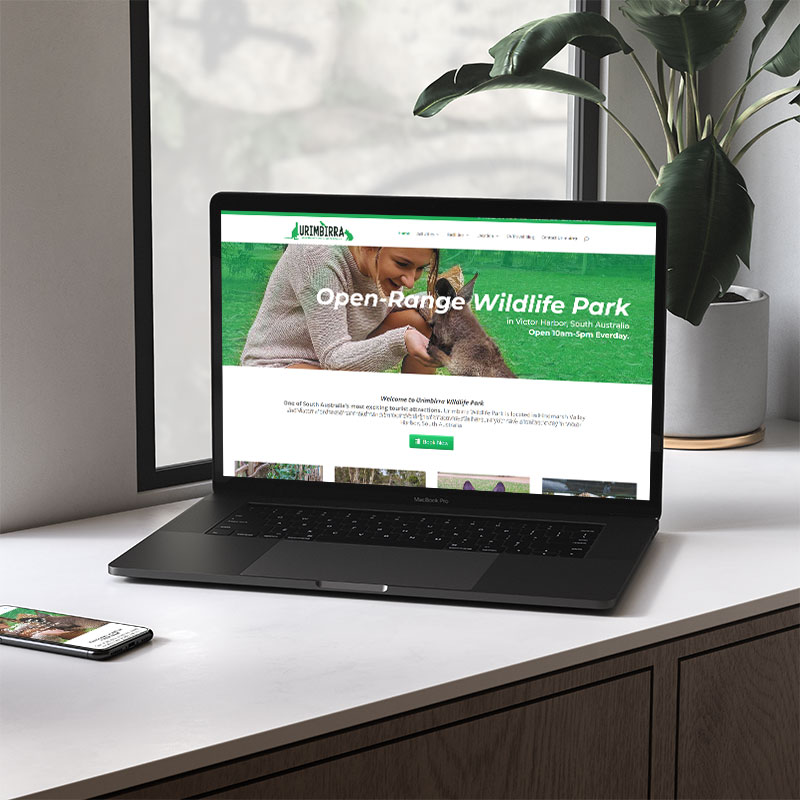 wildlife park website design and marketing service urimbirra 